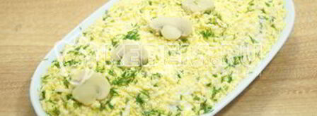 салат курица под шубой. Шаг 10