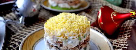 салат под шубой. Шаг 3