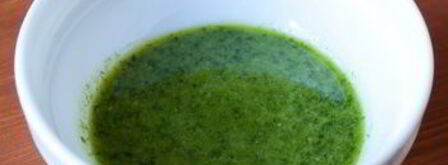 сельдь под шубой с зеленым чесночным соусом. Шаг 14