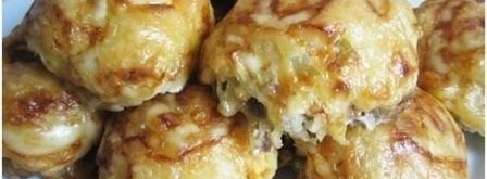 шарики из фарша под шубой в духовке. Шаг 4