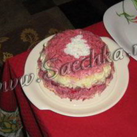 Рецепт украинской селедки под шубой