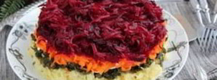 вегетарианская селедка под шубой. Шаг 7