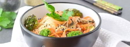 салат с фунчозой и корейской морковью. Шаг 11