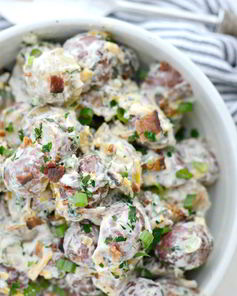 Салат с картошкой