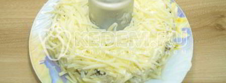 салат с курицей пасхальный. Шаг 12