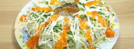 салат с курицей пасхальный. Шаг 14