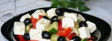 салат с маслинами и помидорами. Шаг 5