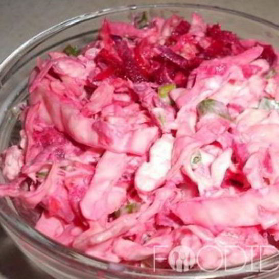 Рецепт салата с мясом и капустой