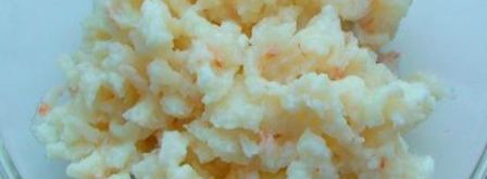 салат с мясом криля, капустой и кукурузой. Шаг 6