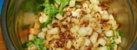 салат с сухариками. Шаг 7