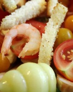 Салат Цезарь Морской