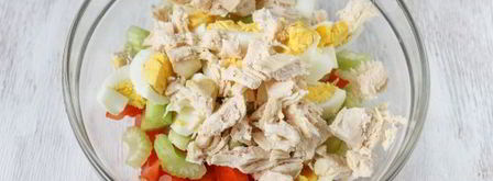 салат цезарь по дюкану. Шаг 9