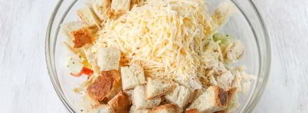 салат цезарь по дюкану. Шаг 11