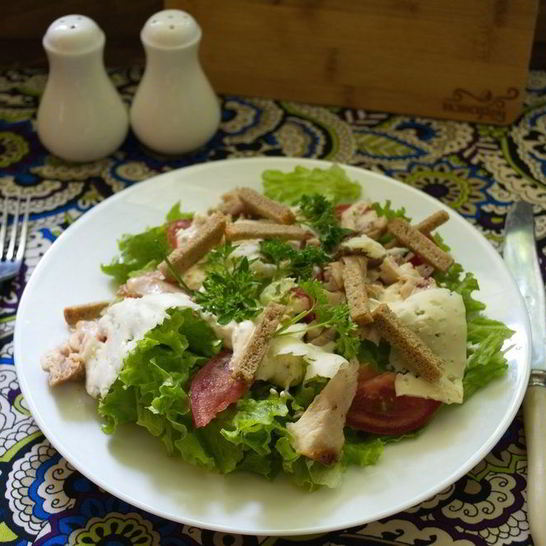 Рецепт салата цезарь с курицей классический простой