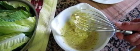 салат цезарь с курицей. Шаг 8