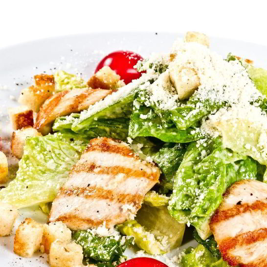 Рецепт салата цезарь с рукколой