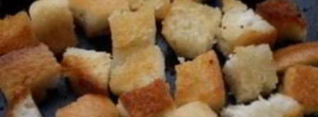 салат цезарь с ветчиной. Шаг 6