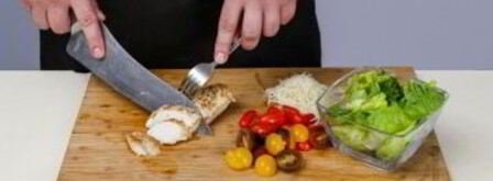 салат цезарь традиционный. Шаг 3