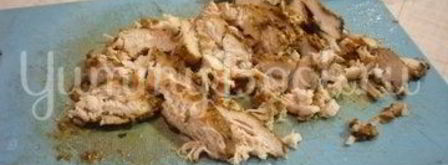 салат цезарь в греции. Шаг 13