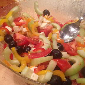 Салаты из помидор