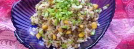 турецкий салат с рисом и чечевицей. Шаг 8