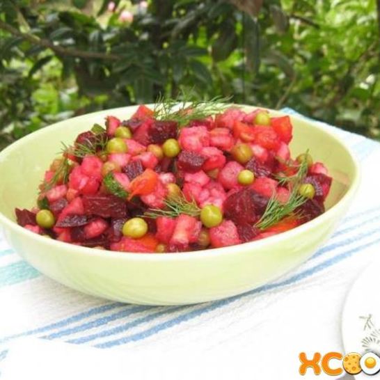 Рецепт летнего винегрета