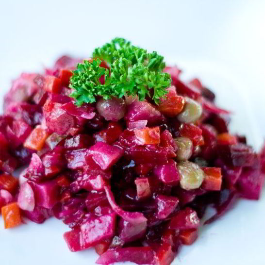 Рецепт постного винегрета