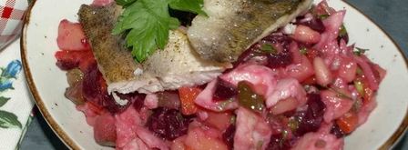 старорусский винегрет с судаком. Шаг 13