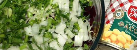 старорусский винегрет с судаком. Шаг 8