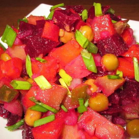 Рецепт винегрета для похудения