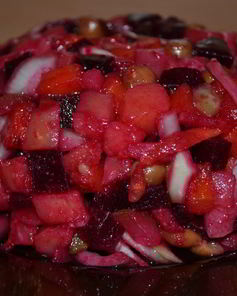 Винегрет классический с горошком