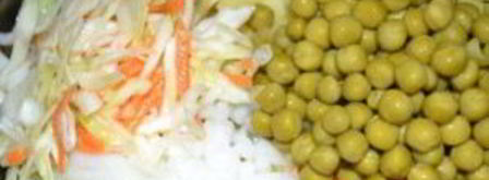 винегрет классический с горошком. Шаг 5