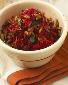 Винегрет с фасолью и капустой