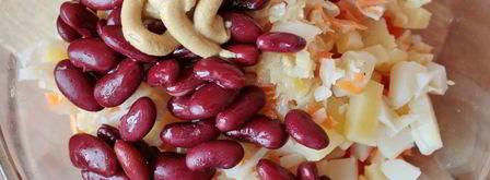 винегрет с фасолью. Шаг 8