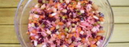 винегрет с горошком. Шаг 9