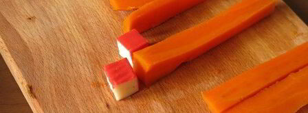 винегрет с крабовыми палочками. Шаг 5