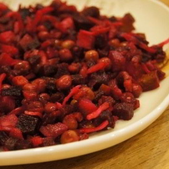 Рецепт винегрета с квашеной капустой