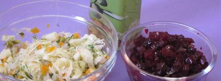 винегрет с сельдью. Шаг 3