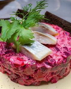Винегрет с селедкой