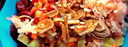 винегрет с тунцом. Шаг 14