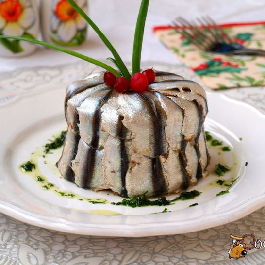 Рецепт винегрета с тюлькой