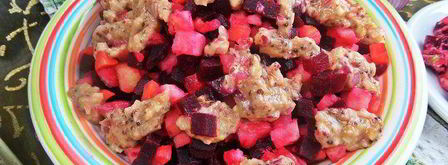 винегрет со шпротами. Шаг 10