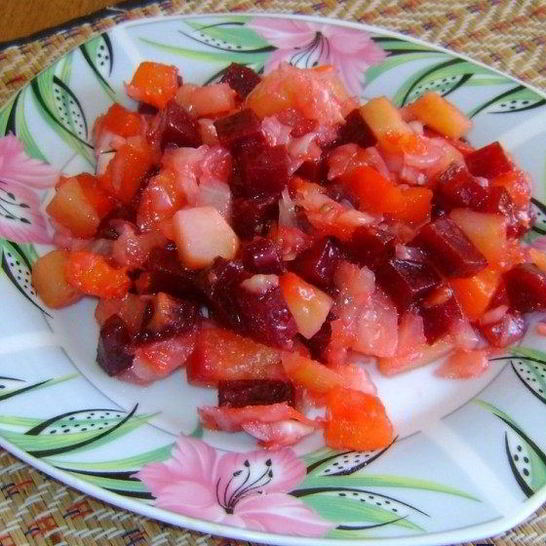 Рецепт винегрета в мультиварке