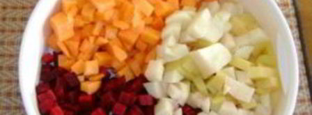 винегрет в мультиварке. Шаг 3