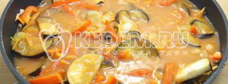 вкусный салат из баклажанов на зиму. Шаг 6