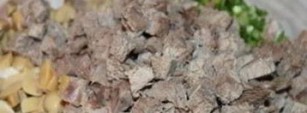 вкусный салат из говядины. Шаг 6