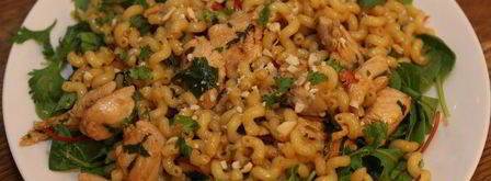 восточный салат с курицей. Шаг 12