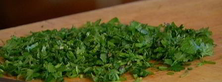 восточный салат с курицей. Шаг 7