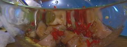 восточный салат с курицей. Шаг 9