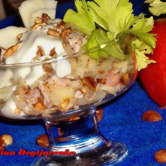 Рецепт эстонского праздничного коктейля-салата